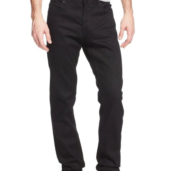 Calvin Klein Mens Slim Fit Infinite Flex Chinos Casual Pants Black Size 38x32 - Picture 2 of 6